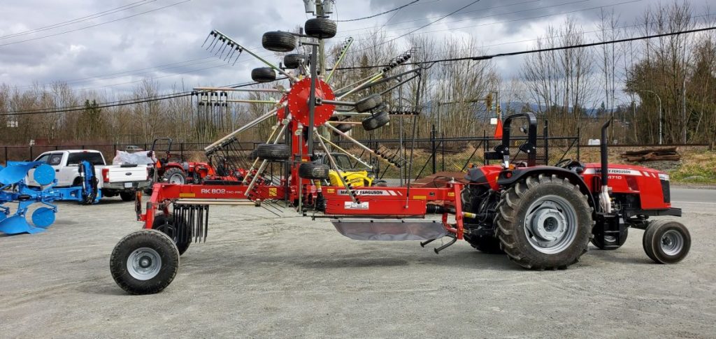 Massey Ferguson Rk 802 Trc Prorotary Rake Vanderwal Equipment